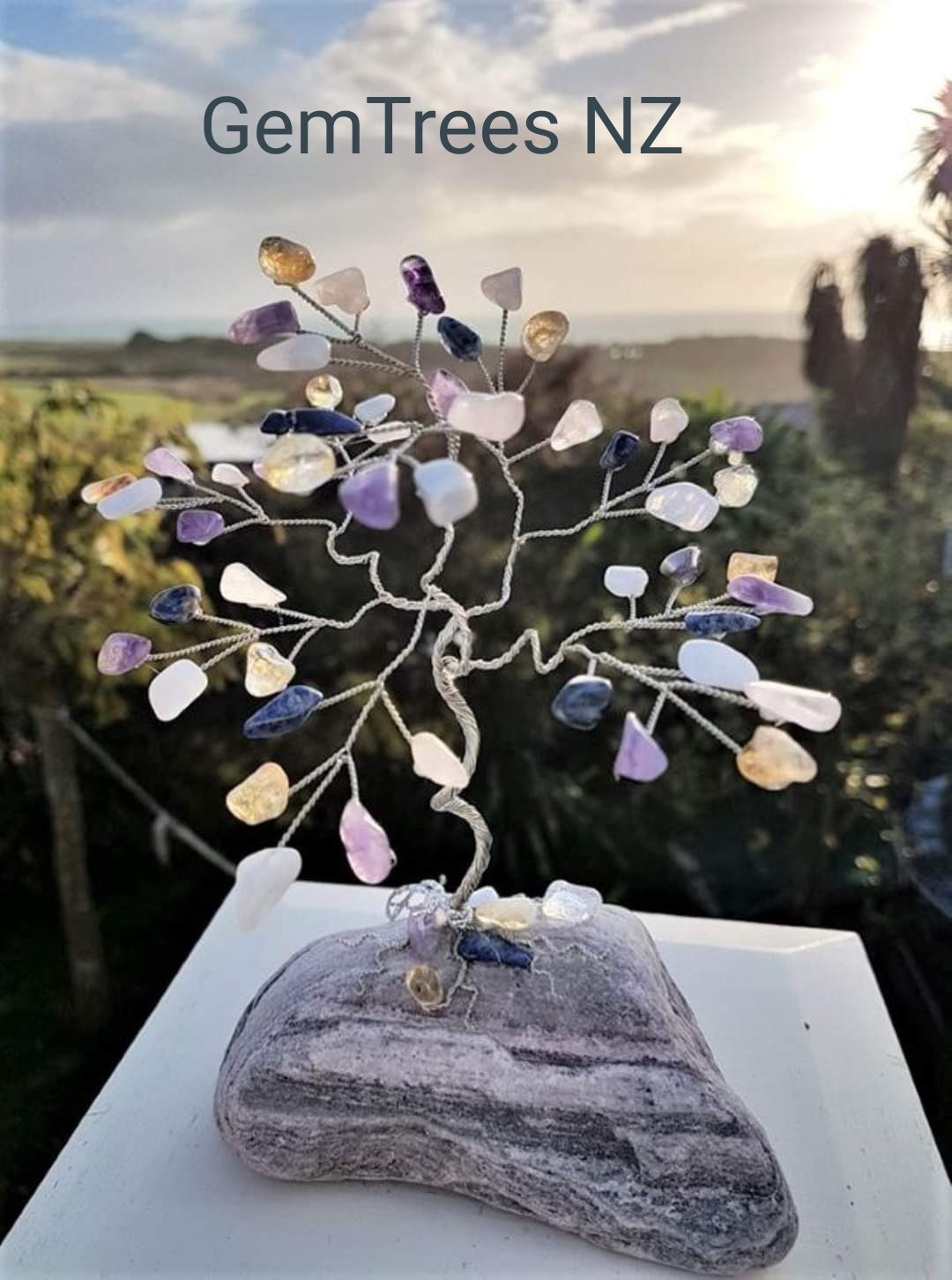 Personalized Family Birthstone Tree